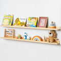 Natural Pine 48" Wall Ledge Shelves 2Pack