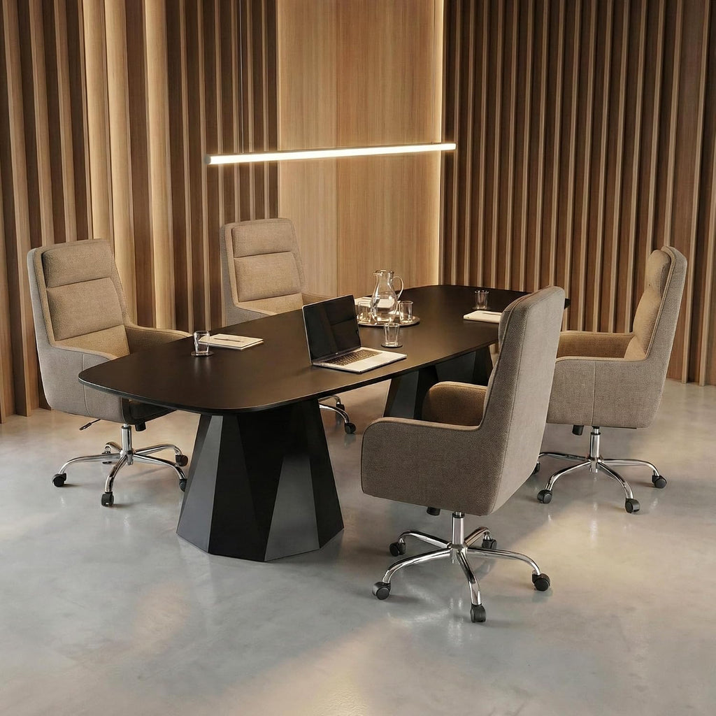 Camel High-Back Executive Office Chair