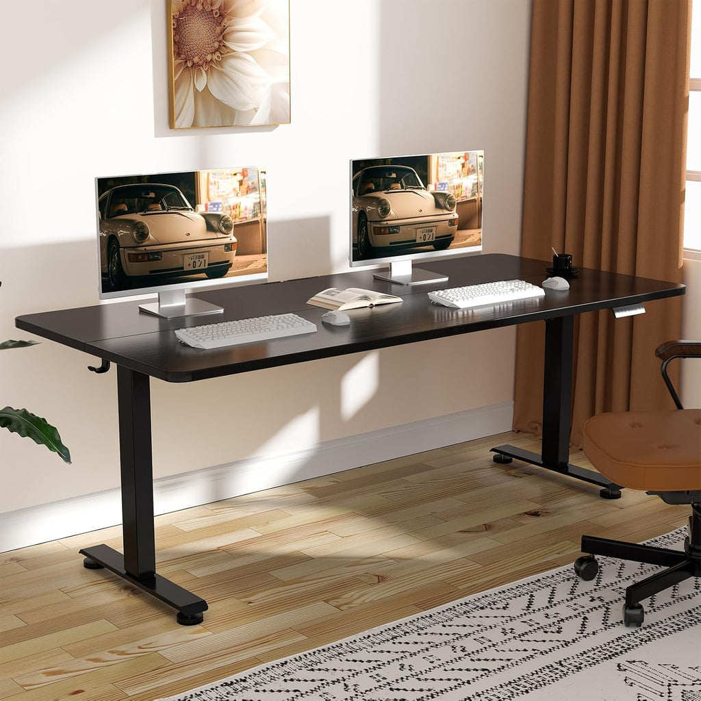 Black 63" Electric Standing Desk